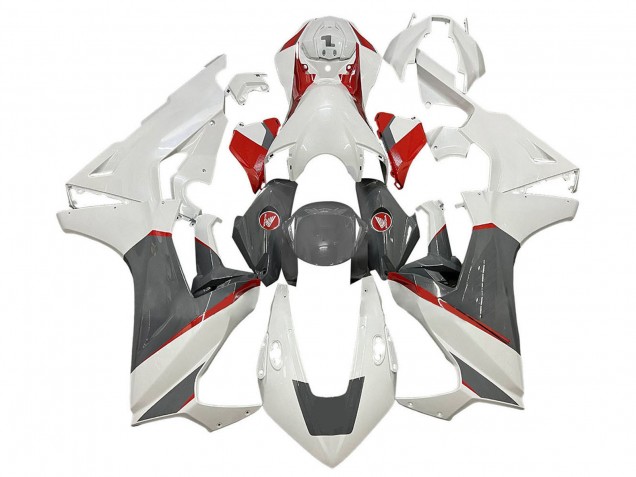 Honda CBR1000RR Motorrad Verkleidung 2017-2023 - Weiss Rot Grau