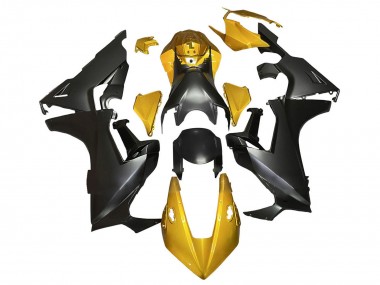 Honda CBR1000RR Motorrad Verkleidung 2017-2023 - Gold Matt Schwarz