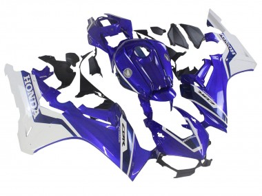 Honda CBR1000RR Motorrad Verkleidung 2017-2023 - Weiss Blau