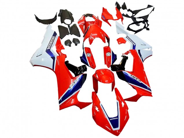 Honda CBR1000RR Motorrad Verkleidung Kit 2017-2023 - Weiss Rot Blau