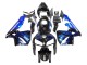 Honda CBR600RR Motorrad Verkleidung 2005-2006 - Glanzendes Schwarz Blau Flamme