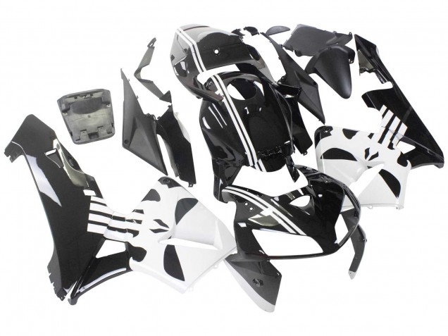 Honda CBR600RR Motorrad Verkleidung 2005-2006 - Schwarz Weiss
