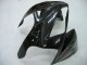Honda CBR600RR Motorrad Verkleidung 2005-2006 - Glanzendes Schwarz Grau Flamme