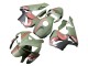 Honda CBR600RR Motorrad Verkleidung 2005-2006 - Grun Rot Hai