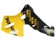 Honda CBR600RR Motorrad Verkleidung 2005-2006 - Gelb Schwarz Repsol