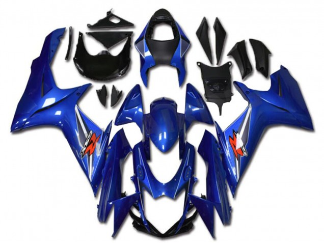Suzuki GSXR 600/750 Motorrad Verkleidung 2011-2024 - Blau