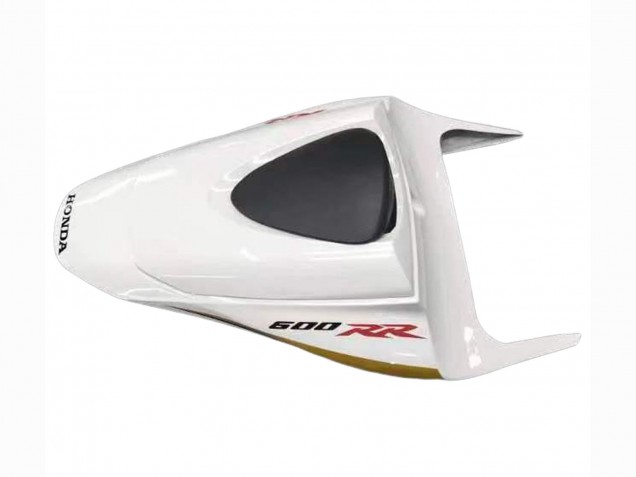 Honda CBR600RR Motorrad Verkleidung 2007-2008 - Weiss Gold Glanzendes Schwarz Playboy