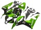 Honda CBR600RR Motorrad Verkleidung Kit 2007-2008 - Grun Glanzendes Schwarz
