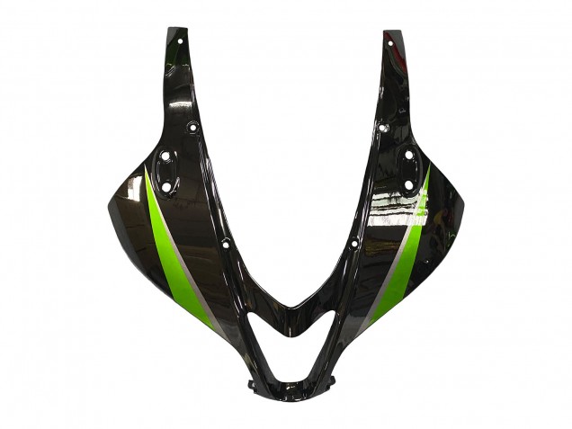 Honda CBR600RR Motorrad Verkleidung Kit 2007-2008 - Grun Glanzendes Schwarz