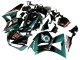 Honda CBR600RR Motorrad Verkleidung 2013-2023 - Blau Grun Blau Glanzendes Schwarz Petronas 20