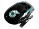 Honda CBR600RR Motorrad Verkleidung 2013-2023 - Blau Grun Blau Glanzendes Schwarz Petronas 20