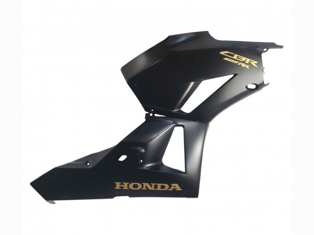 Honda CBR600RR Motorrad Verkleidung 2013-2023 - Matt Schwarz Gold Aufkleber