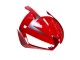 Honda CBR600RR Motorrad Verkleidung 2013-2023 - Silber Rot