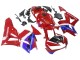 Honda CBR600RR Motorrad Verkleidung 2013-2023 - Rot Blau
