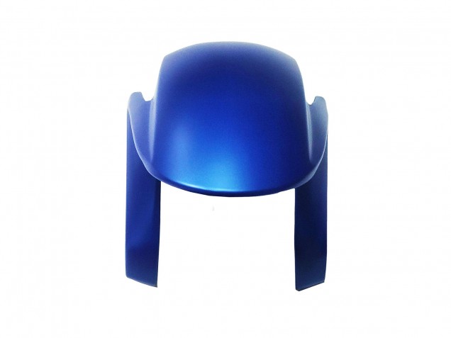 Honda CBR600RR Motorrad Verkleidung 2013-2023 - Blau Matt Schwarz Rennen