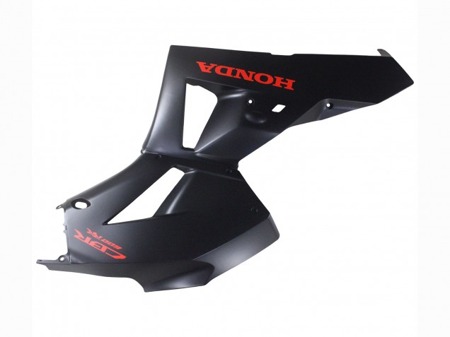 Honda CBR600RR Motorrad Verkleidung 2013-2023 - Matt Schwarz Rot Aufkleber
