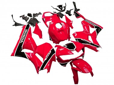 Honda CBR600RR Motorrad Verkleidung 2013-2023 - Rot Weiss Schwarz