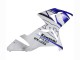 Kawasaki ZX10R Motorrad Verkleidung 2004-2005 - Schwarz Weiss
