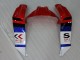 Kawasaki ZX10R Motorrad Verkleidung 2011-2015 - Weiss Blau Rot Schwarz SBK Maxxis