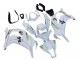 Kawasaki ZX10R Motorrad Verkleidung 2011-2015 - Weiss Grun Streifen Schwarz Ninja