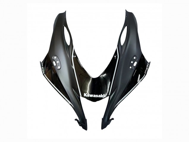 Kawasaki ZX10R Motorrad Verkleidung 2016-2020 - Matt Schwarz Grun Weiss Ninja