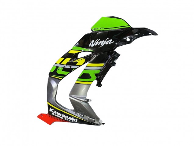 Kawasaki ZX10R Motorrad Verkleidung 2016-2020 - Grun Rot Grau