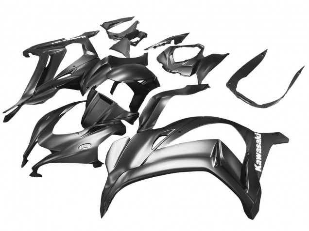 Kawasaki ZX10R Motorrad Verkleidung 2016-2020 - Matt Grau