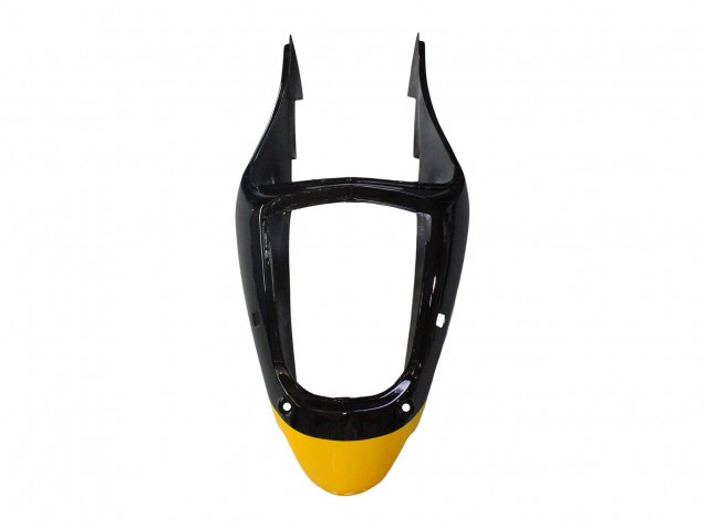 Kawasaki ZX6R Motorrad Verkleidung 1998-1999 - Gelb Schwarz Monster Elf Bridgestone