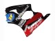 Kawasaki ZX6R Motorrad Verkleidung 2000-2002 - Glanzendes Schwarz Rot Blau Rot PlayStation 2