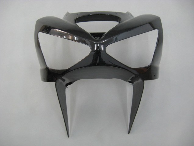 Kawasaki ZX6R Motorrad Verkleidung 2003-2004 - Glanzendes Schwarz