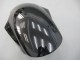 Kawasaki ZX6R Motorrad Verkleidung 2003-2004 - Glanzendes Schwarz