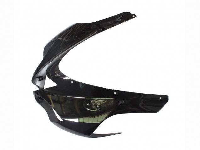 Kawasaki ZX6R Motorrad Verkleidung 2007-2008 - Schwarz Silber Rot Ninja