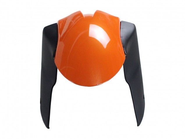 Kawasaki ZX6R Motorrad Verkleidung 2007-2008 - Orange Schwarz Ninja