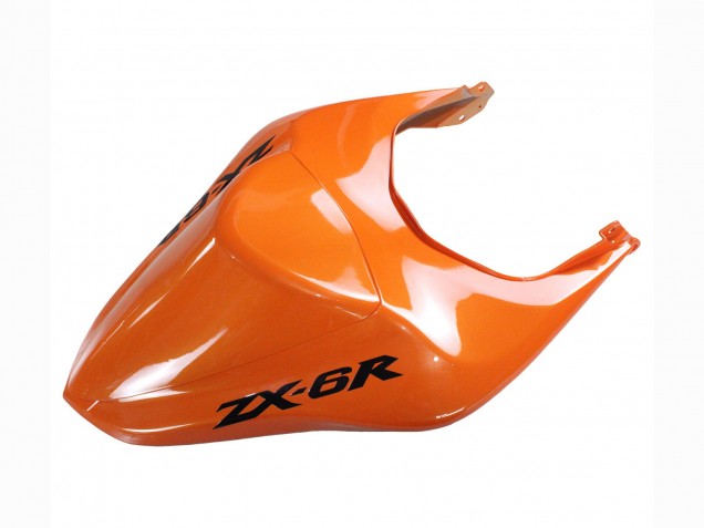 Kawasaki ZX6R Motorrad Verkleidung 2007-2008 - Orange Schwarz Ninja