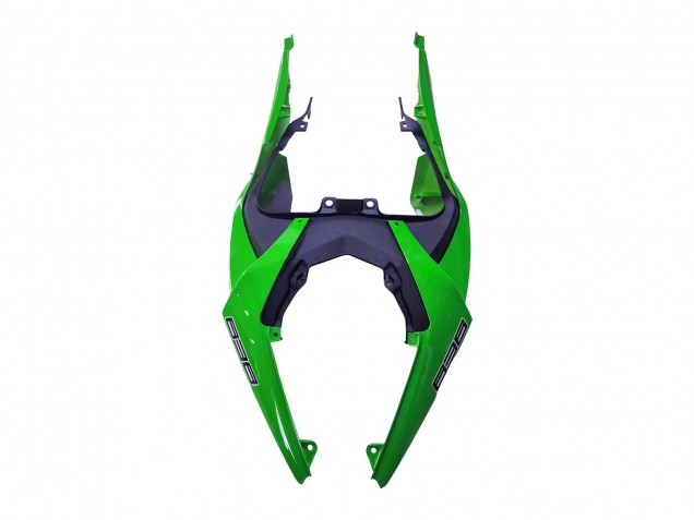 Kawasaki ZX6R Motorrad Verkleidung 2019-2022 - Grun Matt Schwarz