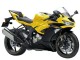 Kawasaki ZX6R Motorrad Verkleidung 2019-2022 - Gelb Matt Schwarz