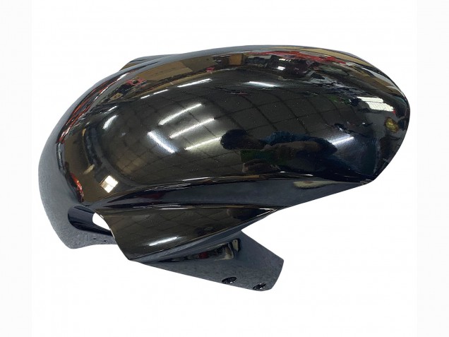 Suzuki GSXR 1000 Motorrad Verkleidung 2003-2004 - Burnt Orange Glanzendes Schwarz