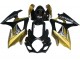 Suzuki GSXR 1000 Motorrad Verkleidung 2007-2008 - Gold Schwarz Silber Aufkleber