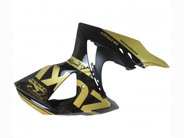 Suzuki GSXR 1000 Motorrad Verkleidung 2009-2016 - Glanzendes Schwarz Gold