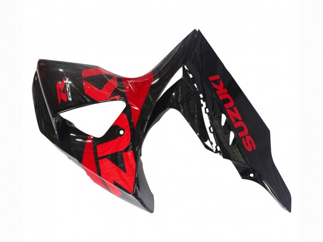 Suzuki GSXR 1000 Motorrad Verkleidung Kit 2009-2016 - Glanzendes Schwarz Rot
