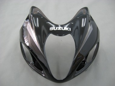 Suzuki GSXR 1300 Hayabusa Motorrad Verkleidung 1996-2007 - Grau Schwarz Hayabusa