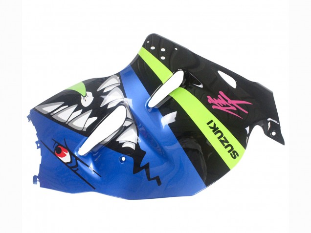 Suzuki GSXR 1300 Hayabusa Motorrad Verkleidung 1996-2007 - Blau Grun Hai 46