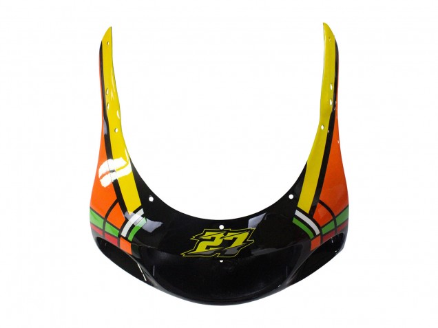 Suzuki GSXR 600 / GSXR 750 Motorrad Verkleidung 1996-2000 - Schwarz Mehrfarbig 27