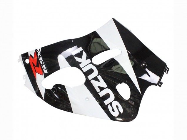 Suzuki GSXR 600 / GSXR 750 Motorrad Verkleidung 1996-2000 - Schwarz Weiss