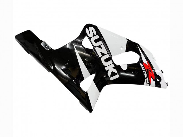 Suzuki GSXR 600 / GSXR 750 Motorrad Verkleidung 2001-2003 - Weiss Glanzendes Schwarz Rot