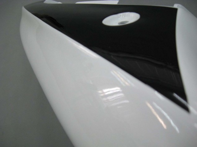 Suzuki GSXR 600 / GSXR 750 Motorrad Verkleidung 2001-2003 - Blau Weiss Glanzendes Schwarz Rot