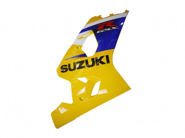 Suzuki GSXR 600 / GSXR 750 Motorrad Verkleidung 2004-2005 - Gelb Weiss Blau Schwarz