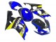 Suzuki GSXR 600 / GSXR 750 Motorrad Verkleidung 2004-2005 - Blau Gelb Schwarz
