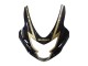 Suzuki GSXR 600 / GSXR 750 Motorrad Verkleidung 2004-2005 - Glanzendes Schwarz Gold Corona