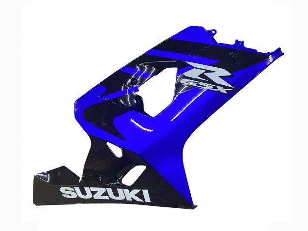Suzuki GSXR 600 / GSXR 750 Motorrad Verkleidung 2004-2005 - Blau Schwarz Weiss Aufkleber